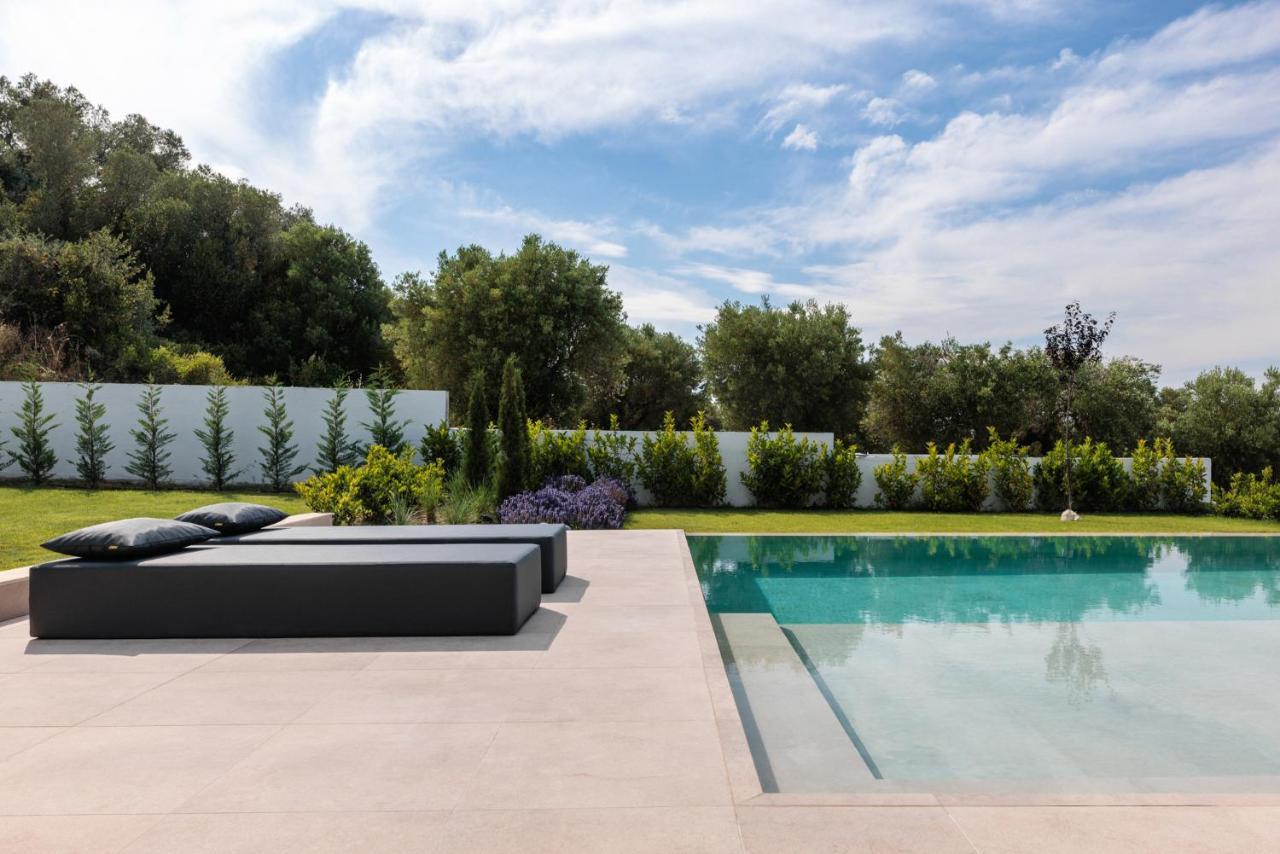 Villa Five Senses Of Luxury Kalandra Exterior foto