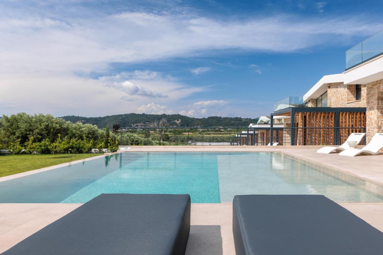 Villa Five Senses Of Luxury Kalandra Exterior foto
