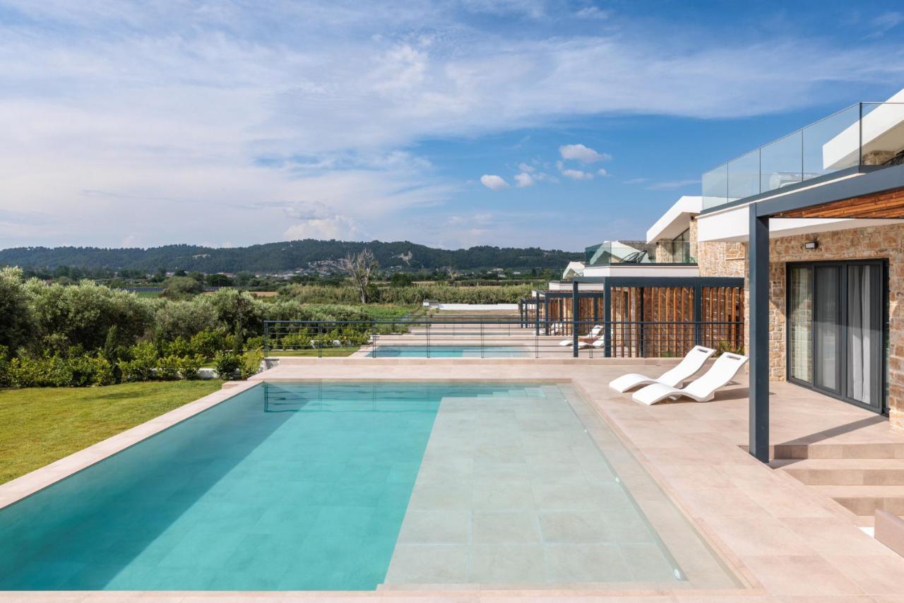 Villa Five Senses Of Luxury Kalandra Exterior foto