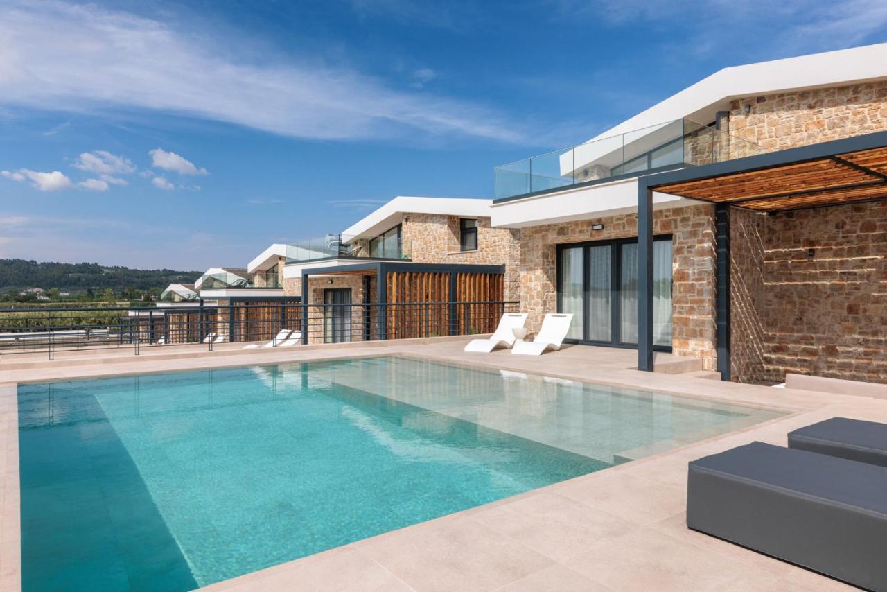 Villa Five Senses Of Luxury Kalandra Exterior foto