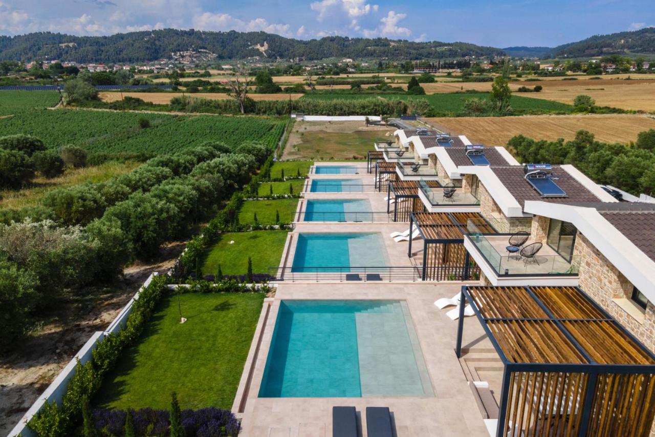 Villa Five Senses Of Luxury Kalandra Exterior foto